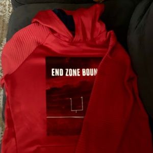 Old Navy Boys Red Active Hoodie Size XL (14-16)